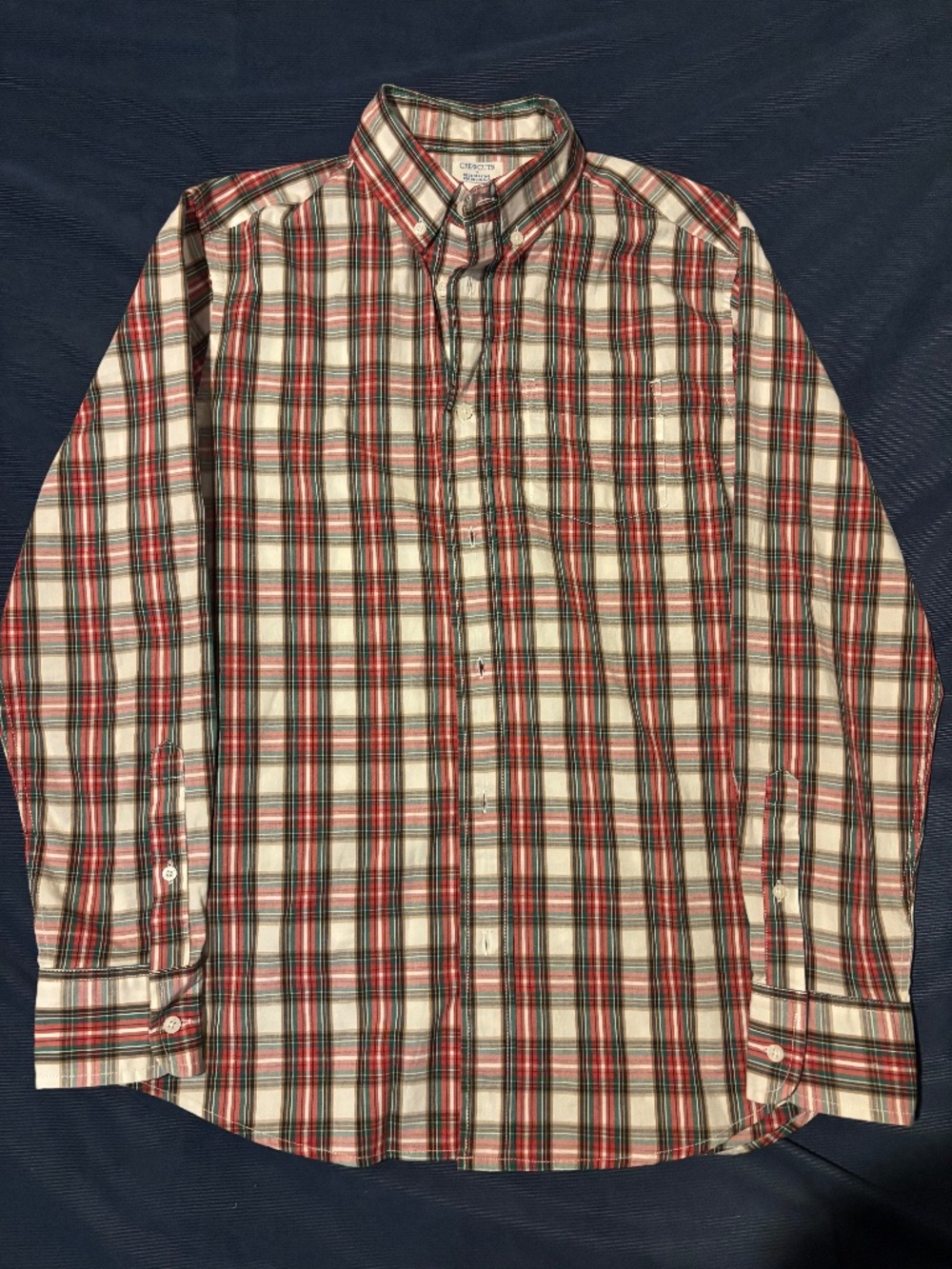 J Crew Boys holiday shirt